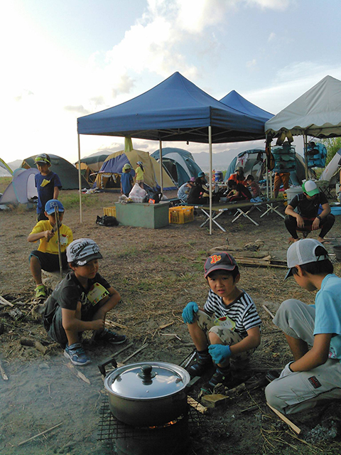馬島
キャンプ
夏休み
野外活動